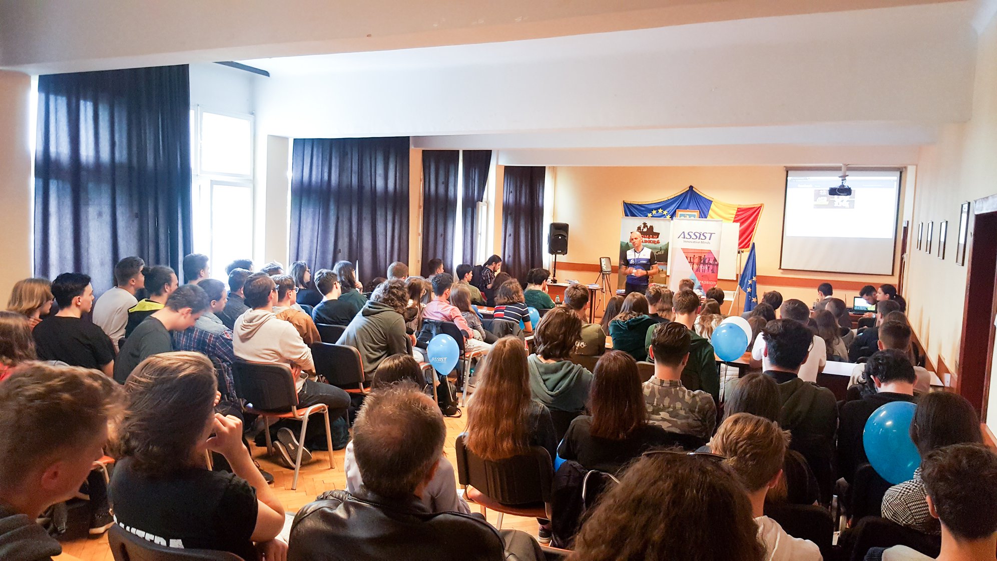 Open Doors ASSIST at Petru Rareș National College in Suceava