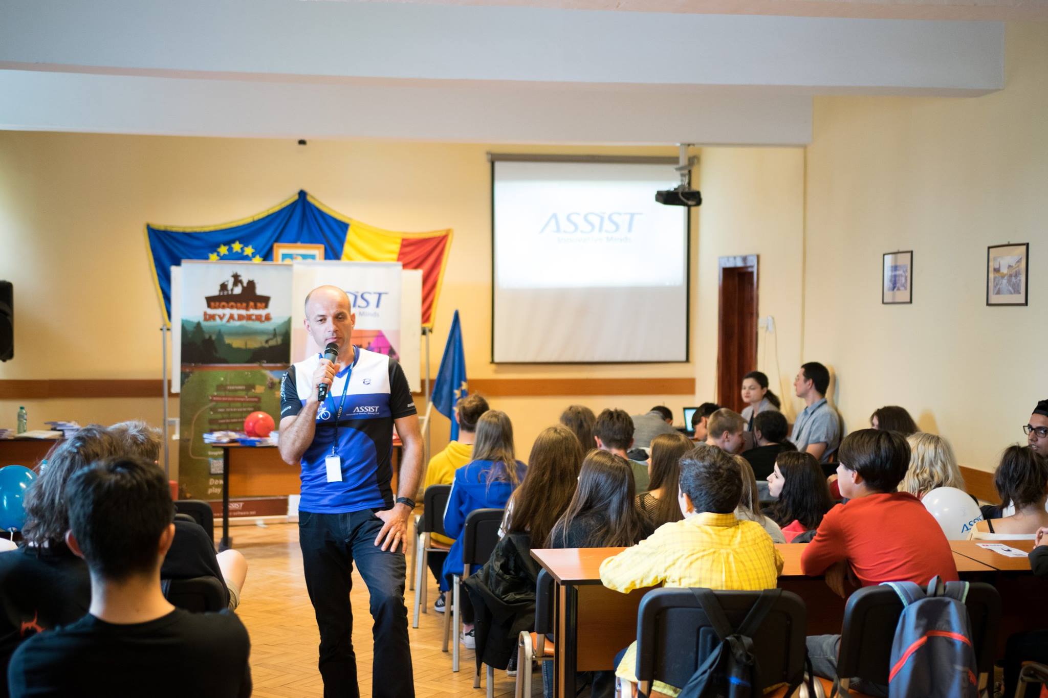 Open Doors ASSIST at Petru Rareș National College in Suceava