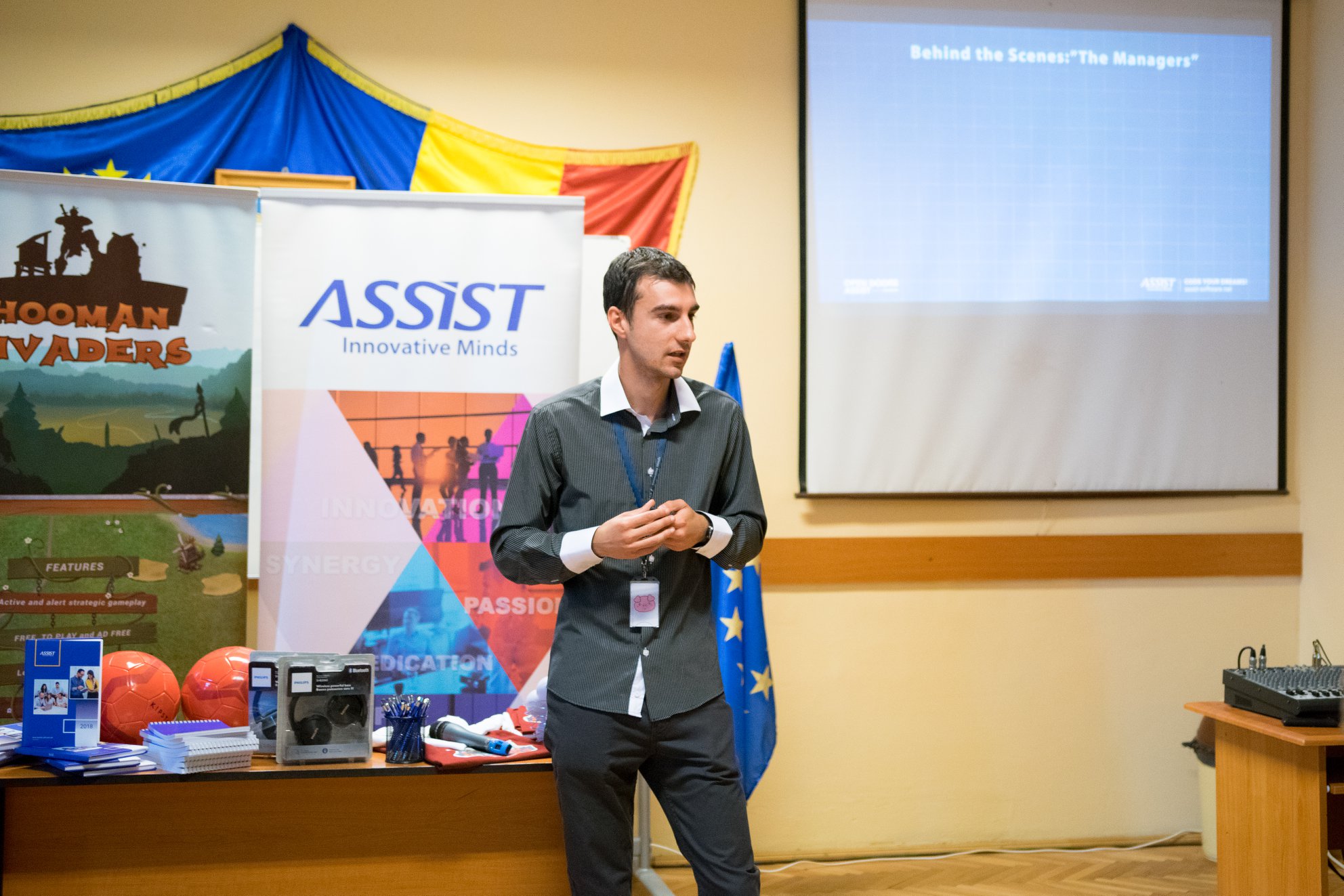 Open Doors ASSIST at Petru Rareș National College in Suceava