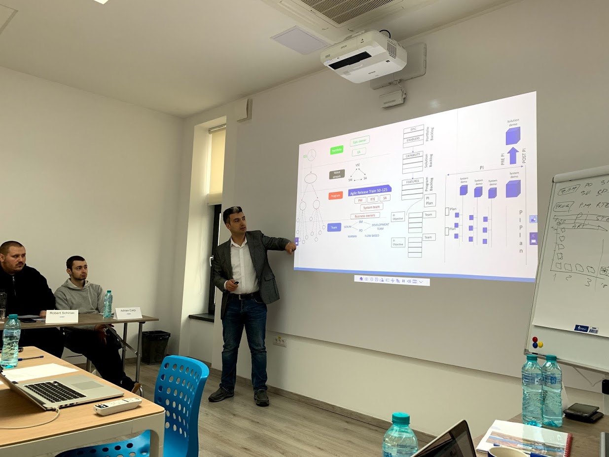 Mihai MLESNITA, our training partner from AXIOMA Solution