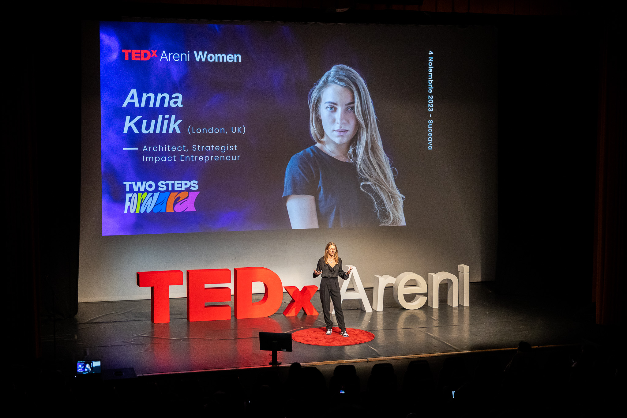 Anna Kulik at TEDx Areni Women