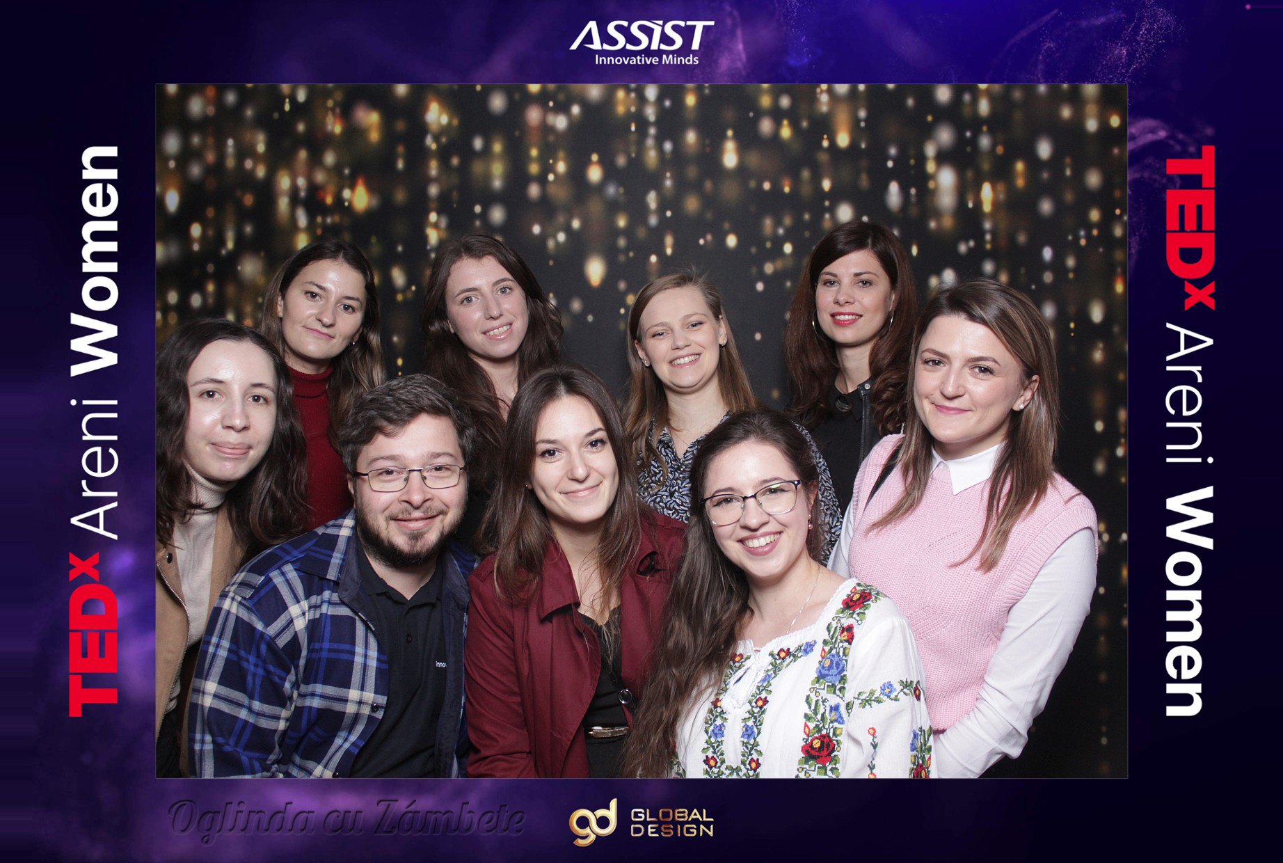 Part of the ASSIST Software women at TEDx Areni