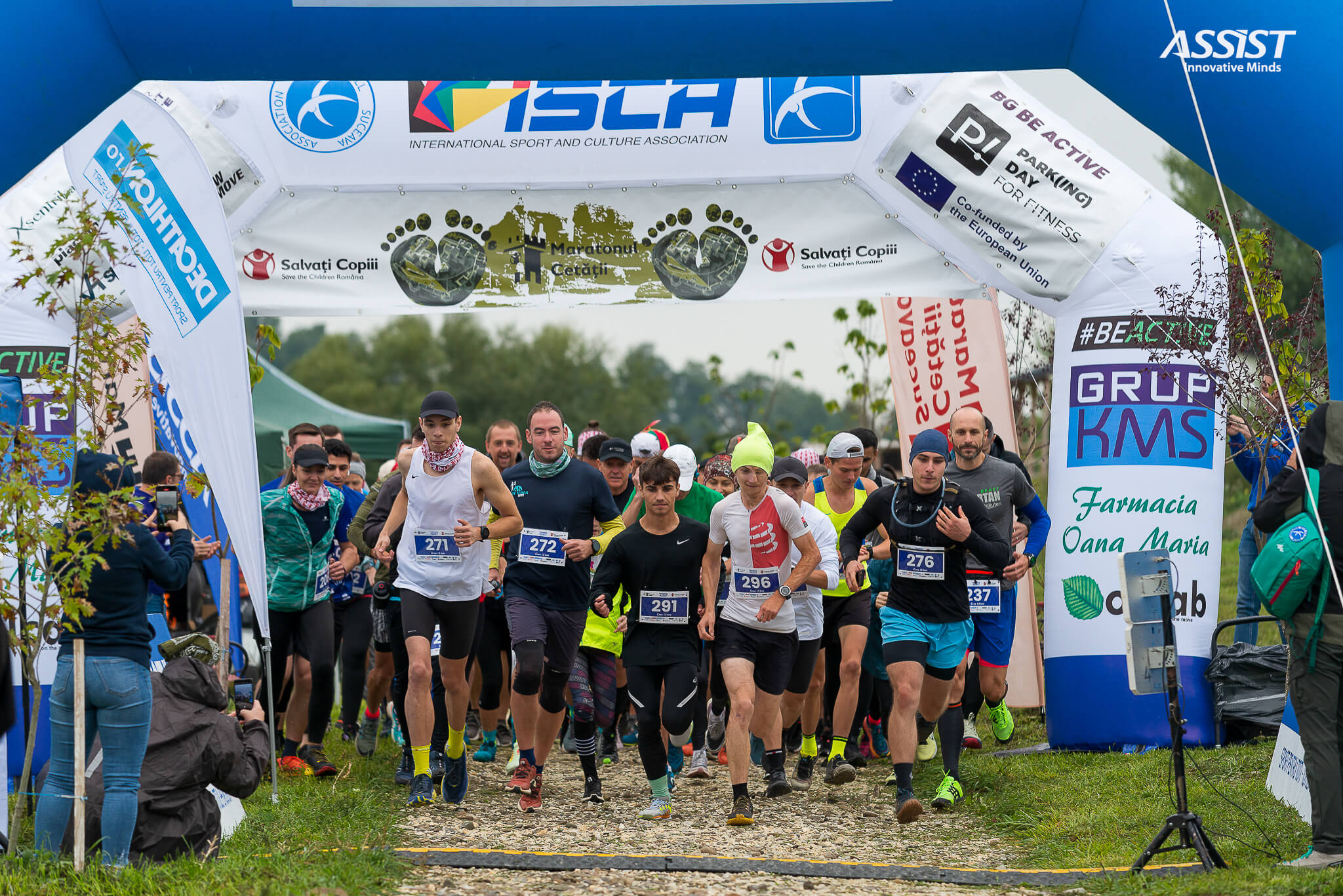 We ran for charity at the Suceava Fortress Marathon (Maratonul Cetății Suceava) - ASSIST Software