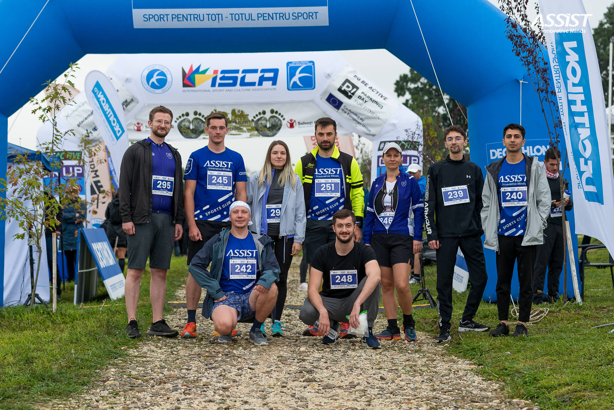 We ran for charity at the Suceava Fortress Marathon (Maratonul Cetății Suceava) - ASSIST Software
