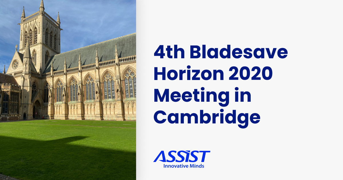  4th BLADESAVE Horizon 2020 Technical Meeting in Cambridge - promo image