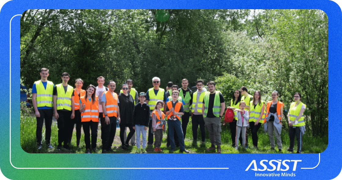 ASSIST Software team at a greening