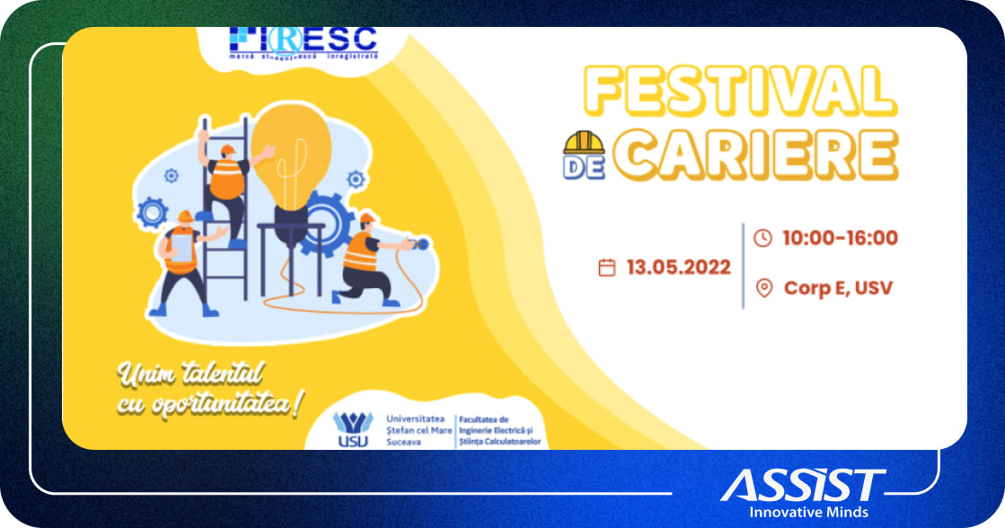 Cover job fair Suceava - ASSIST Software