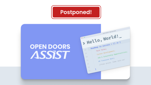 Open Doors ASSIST 2020 - Postponed event (promo)