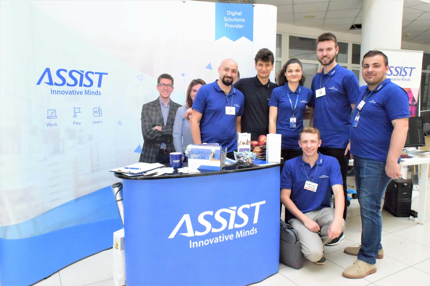 ASSIST Software is searching for new enthusiastic colleagues - come and find us at the Codecamp stand