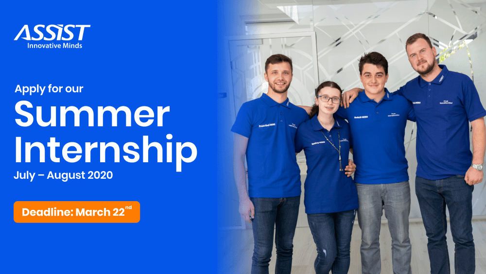 ASSIST Summer Internship Program 2020 - ASSIST Software - promoted picture