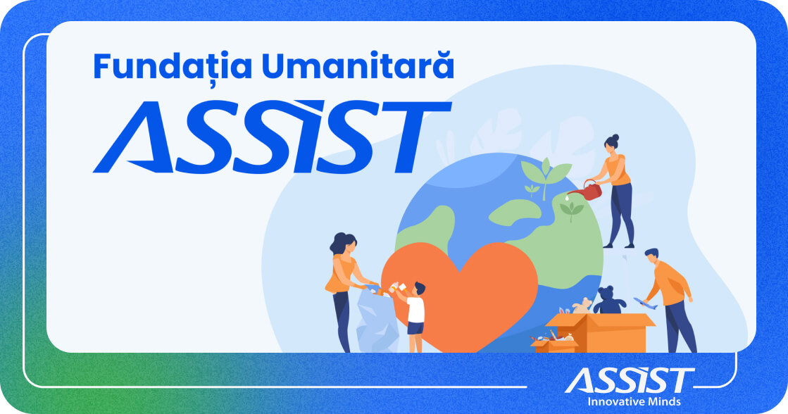 ASSIST Humanitarian Foundation logo help in Suceava