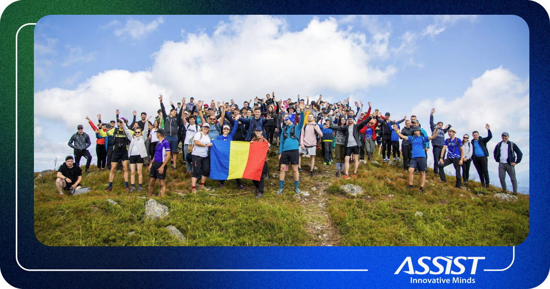 ASSIST Software’s biggest hiking trip up Giumalau Mountain