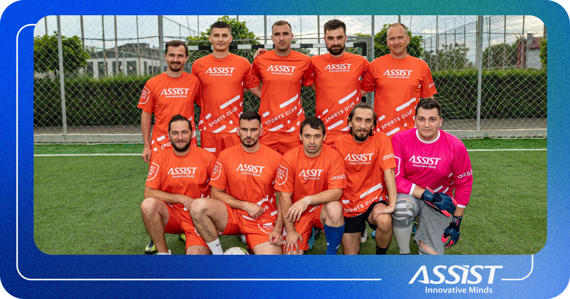 ASSIST Software football team placed 4th in the Golden Companies League - Suceava
