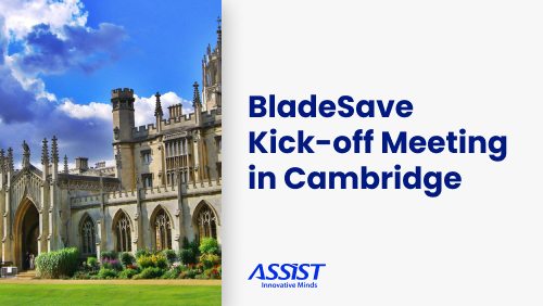 BLADESAVE Horizon 2020 Kick-off Meeting in Cambridge - ASSIST Software Romania - promo image
