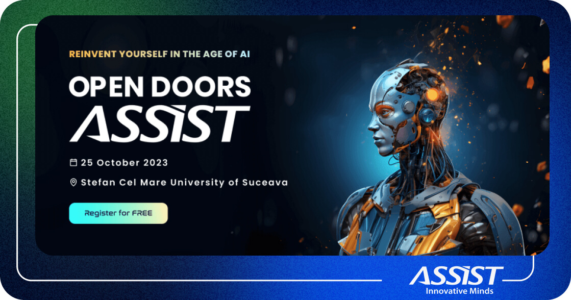 Open Doors ASSIST 2023 poster AI edition