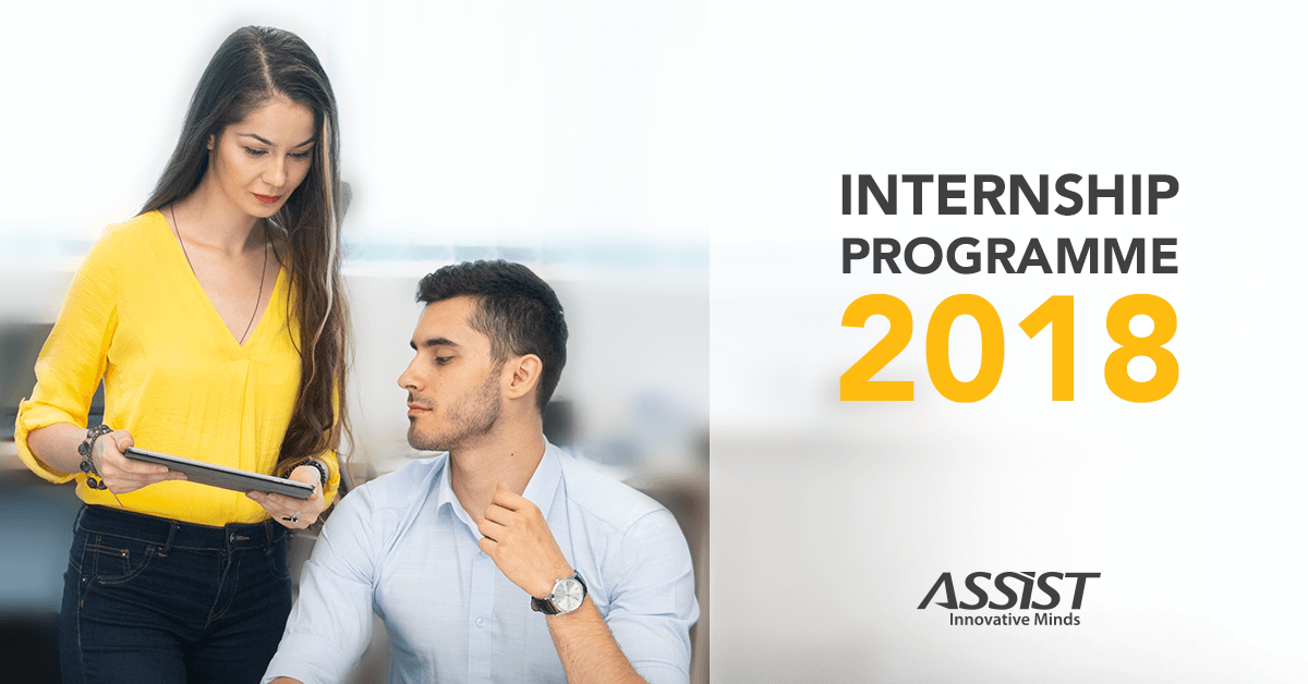 Summer Internship Programme 2018 ASSIST Software 