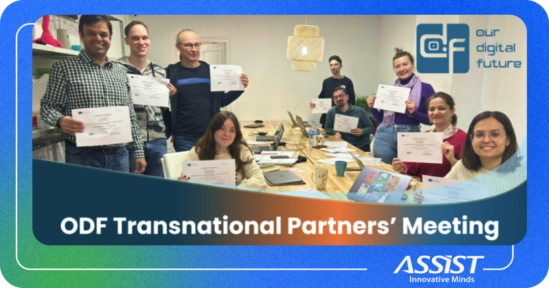 The 4th Transnational Partners Meeting of the ODF project - ASSIST Software