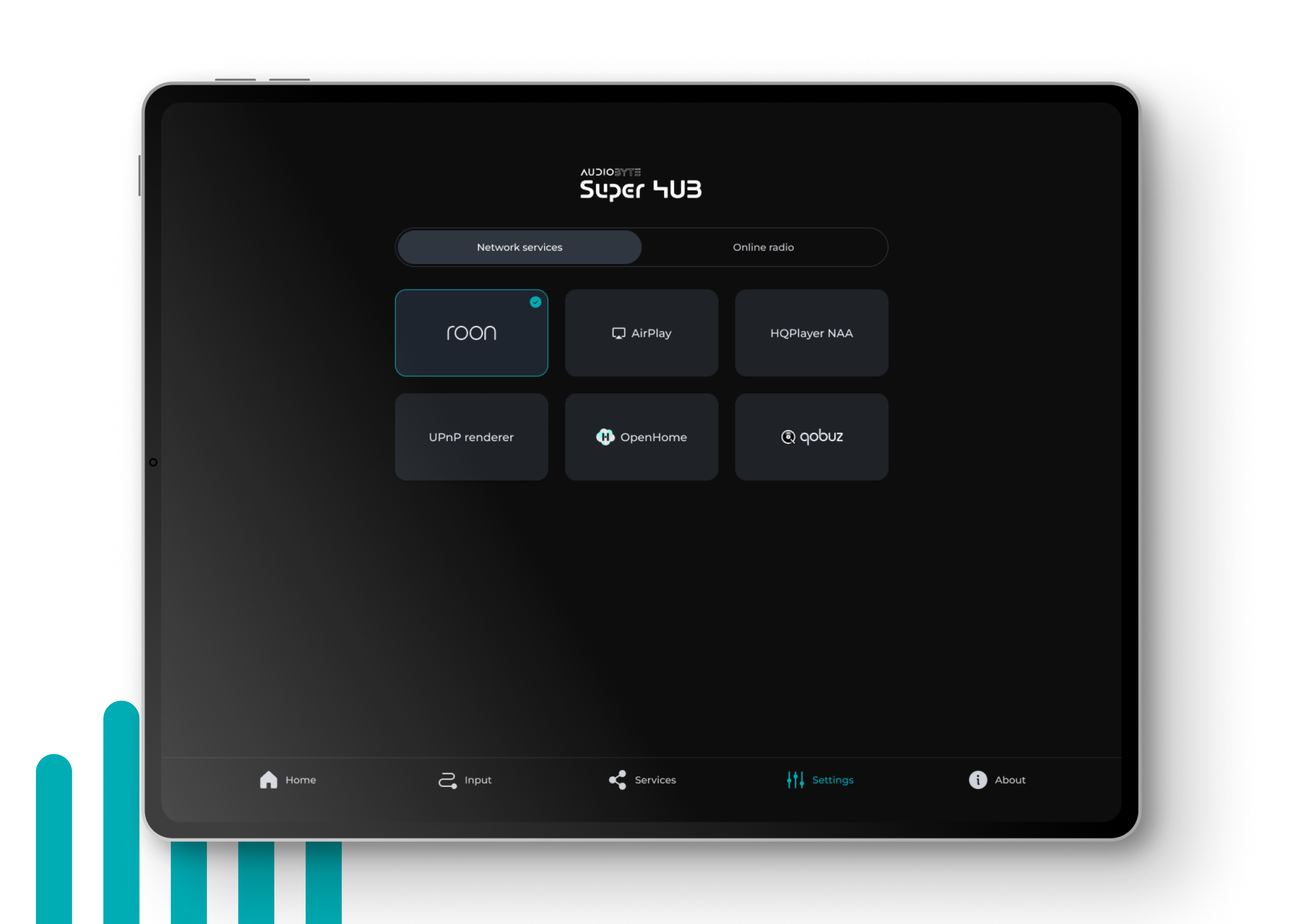 AudioByte application design