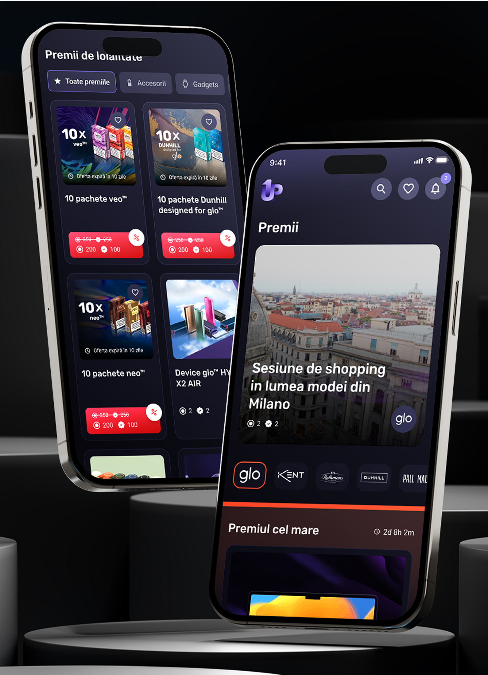 BAT app interface